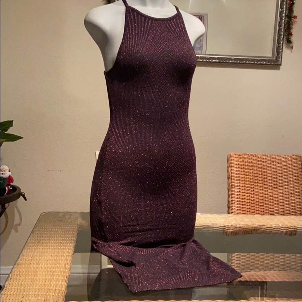 Form fitting evening dress